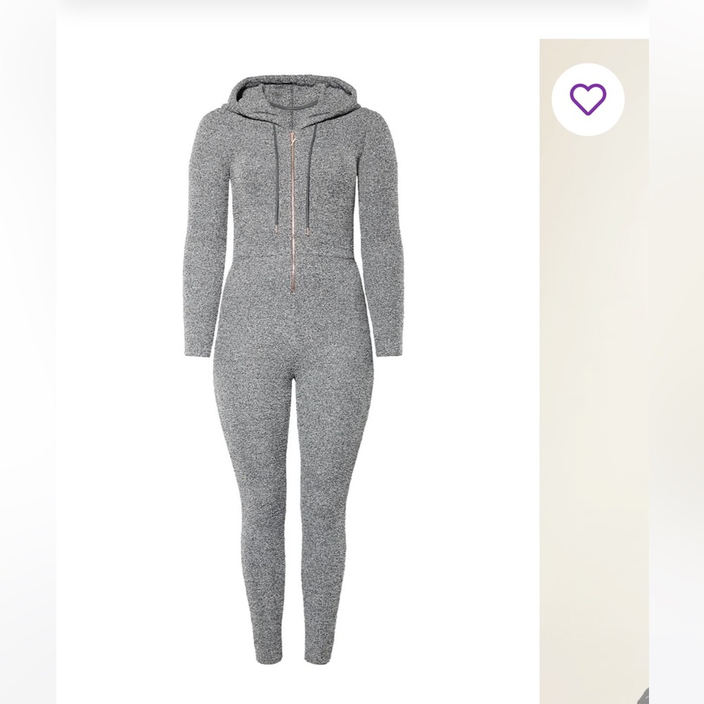 Yitty Pet Me Heart Pocket Onesie (gray)